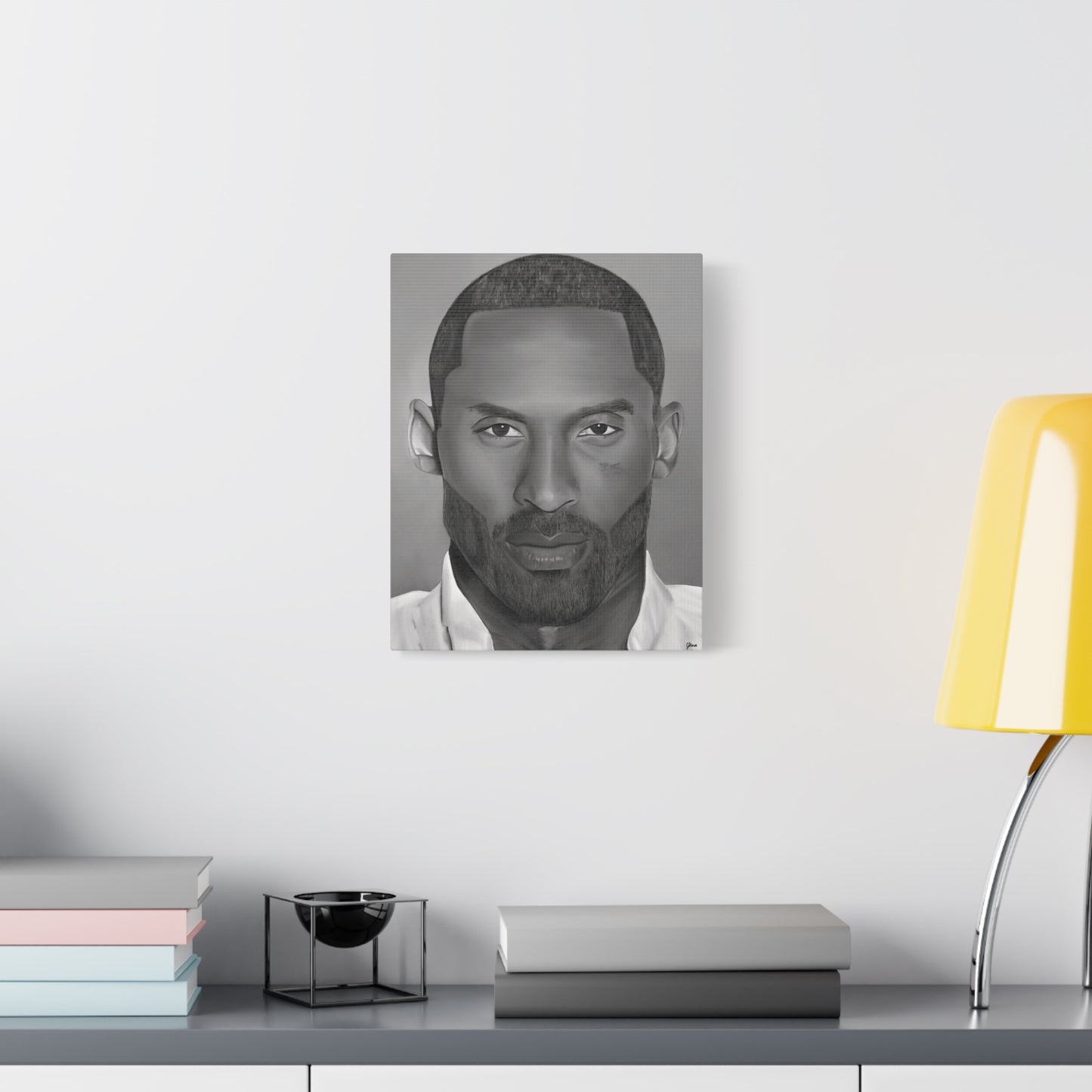 Black Mamba Matte Canvas, Stretched