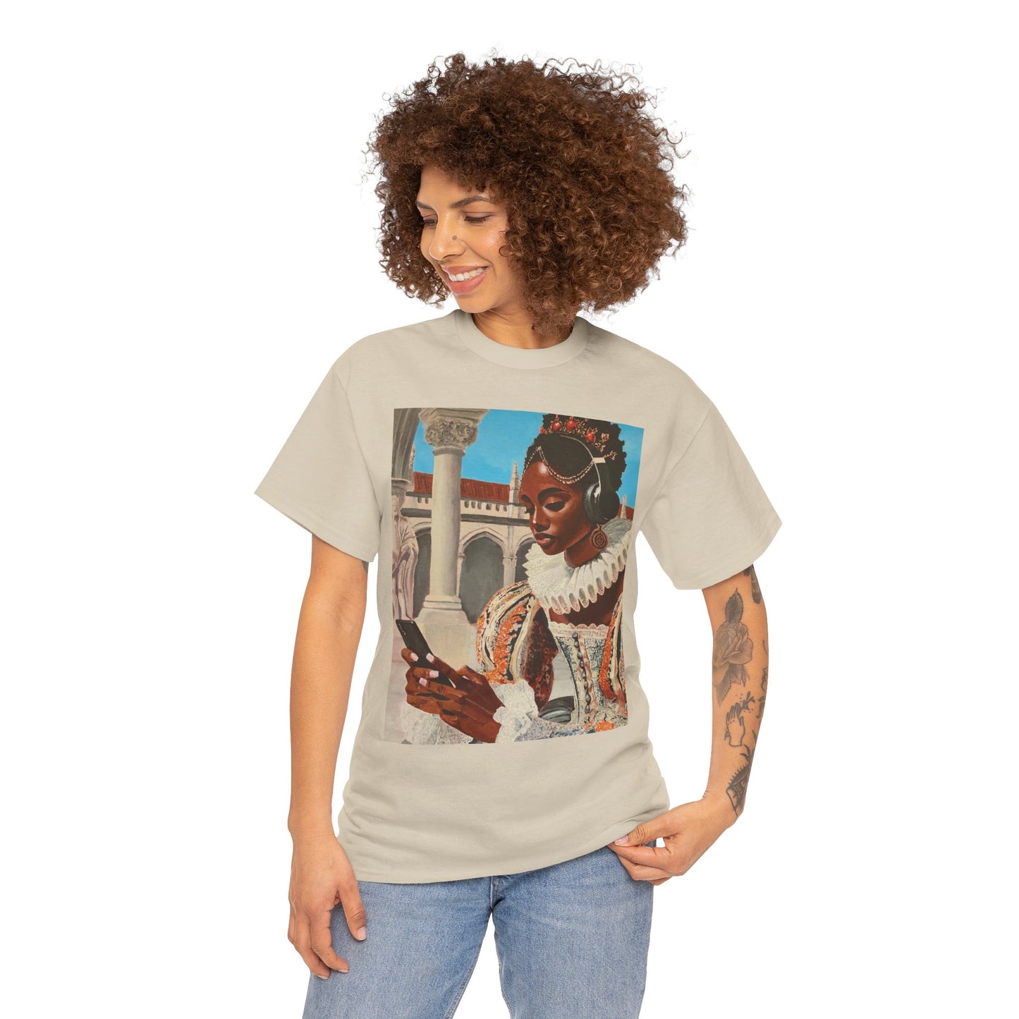 The Queen's Scroll Unisex Heavy Cotton Tee