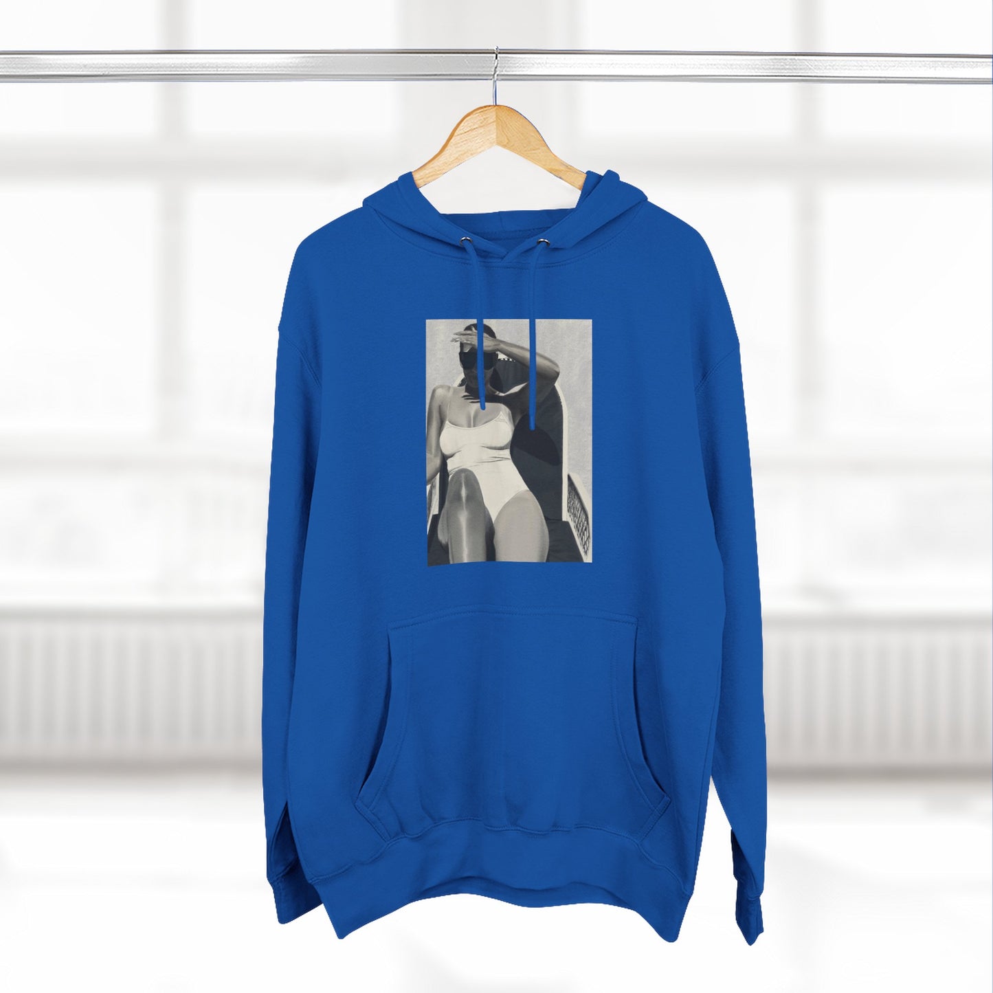 Tracee Three-Panel Fleece Hoodie