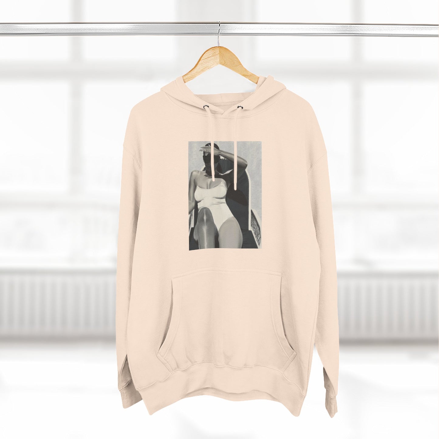 Tracee Three-Panel Fleece Hoodie
