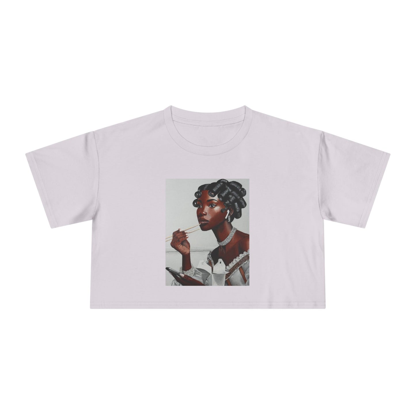 Our Lady of Leftovers Women's Crop Tee