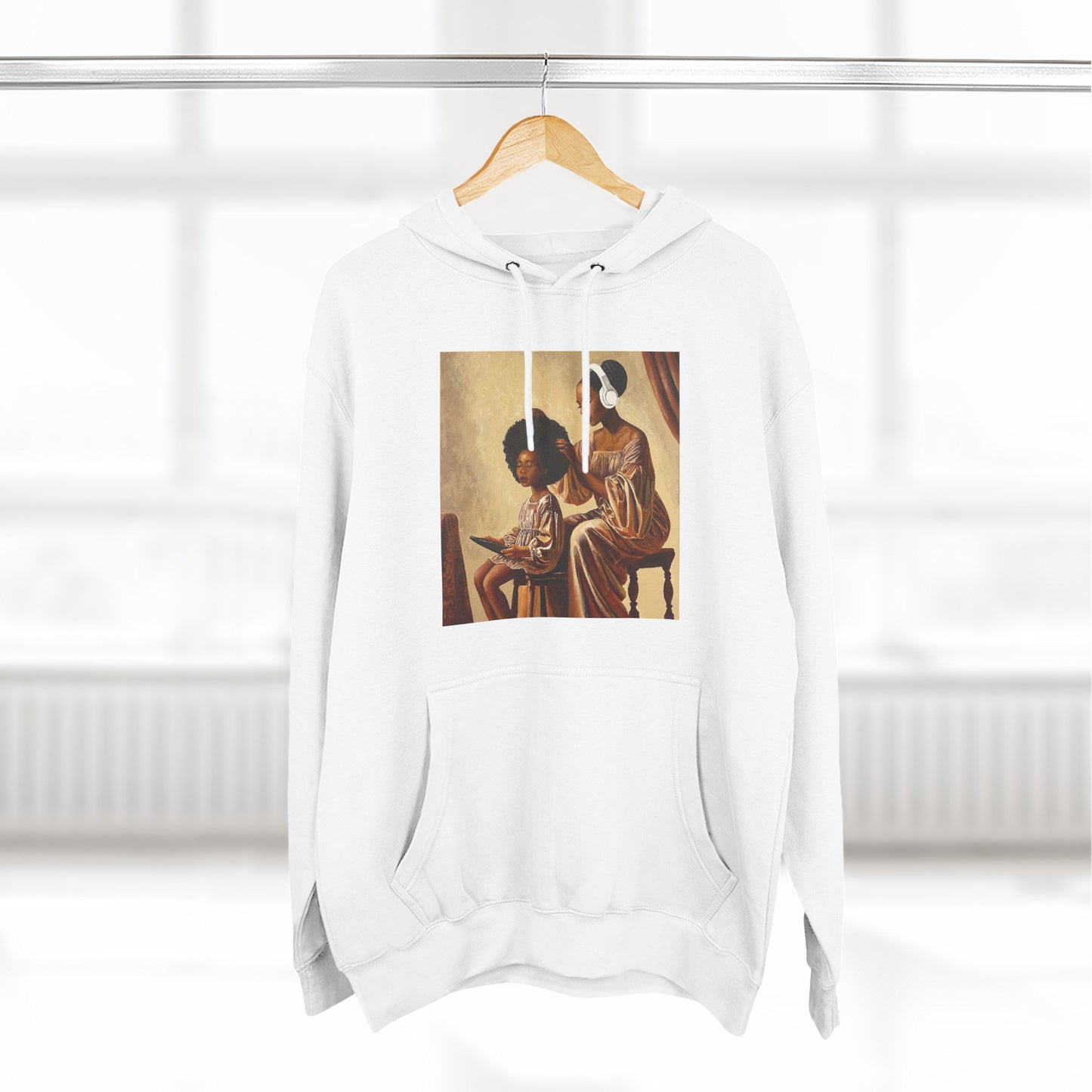 Crown Work Three-Panel Fleece Hoodie